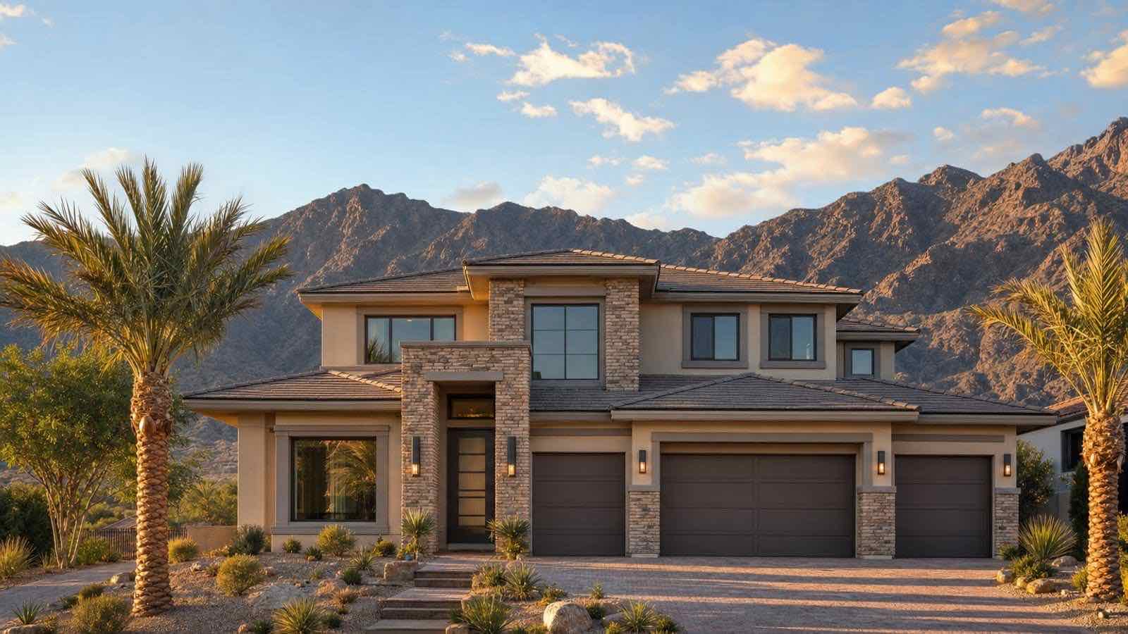 Centennial Hills, northwest Las Vegas — modern family subdivisions between the US-95 corridor and the western mountains
